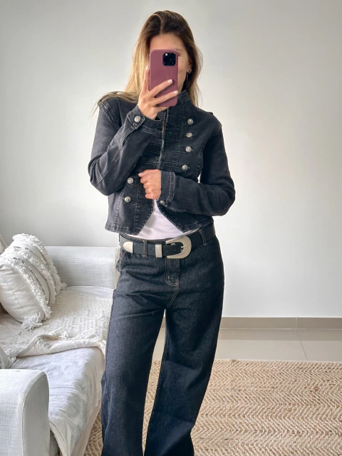 Denim Frankie TOTAL BLACK - comprar online