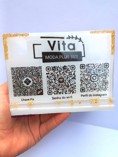 Placa Pix Personalizada - comprar online
