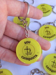 Kit Personalizado de chaveiro Redondo para Lembrancinha