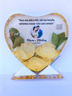 Eternização de Flores / Eternização de Buquê de Casamento