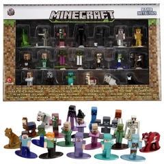 Personagens Metal Bonecos Minecraft Nano Jada Toys Wave 01