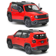 Miniatura De Ferro Jeep Renegade Trailhawk 1/24 16cm Welly