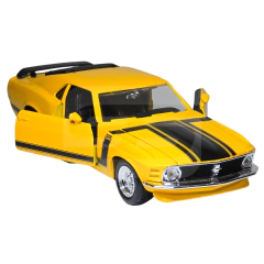 Miniatura Ferro Ford Mustang Boss 302 1970 1/24 18cm Maisto