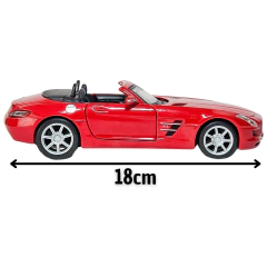 Miniatura Mercedes-Benz SLS AMG Roadster 18cm 1/24 Maisto - comprar online