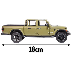 Miniatura De Ferro Jeep Gladiator Overland 1/27 Motor Max - Stage Store