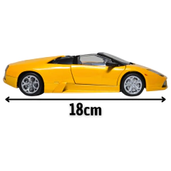 Miniatura Lamborghini Murcielago Roadster 18cm 1/24 MotorMax - comprar online