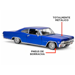 Miniatura Chevrolet Impala SS 396 1965 1/24 18cm Welly - comprar online