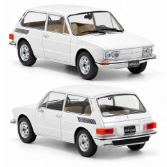 Miniatura De Ferro Volkswagen Brasilia 1976 17cm 1/24