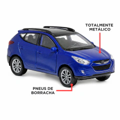 Miniatura De Ferro Hyundai IX35 12cm 1/36 - Stage Colecionáveis | Miniaturas de Carros, Motos, Aviões e Caminhões