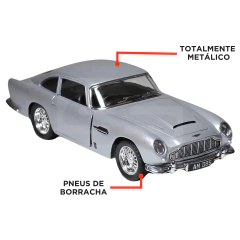 Miniatura De Ferro Aston Martin DB5 1/38 12cm KiNSMART - comprar online