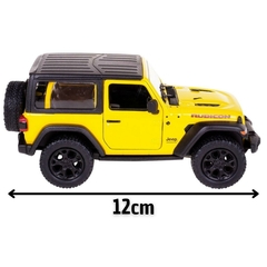Miniatura De Ferro Jeep Wrangler 2018 12cm 1:36 - comprar online