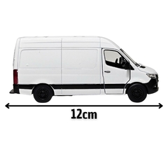 Miniatura De Ferro Mercedes-Benz Sprinter 12cm 1/48 - loja online