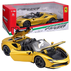 Miniatura De Ferro Ferrari SF90 Spider 1/18 Bburago