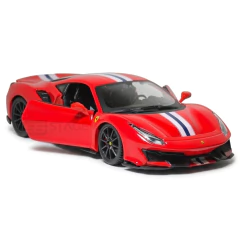 Miniatura De Ferro Ferrari 488 Pista 18cm 1:24 Burago na internet