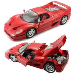 Miniatura De Ferro Ferrari F50 18cm 1:24 Bburago