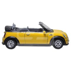 Miniatura De Ferro Mini Cooper S Cabrio 12cm 1/28 - Stage Colecionáveis | Miniaturas de Carros, Motos, Aviões e Caminhões