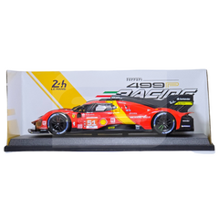 Miniatura De Ferro Ferrari 499P #51 24H Le Mans 2023 1/18 na internet
