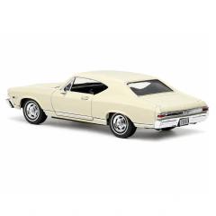 Miniatura Chevrolet Chevelle SS 396 1968 1/24 18cm Welly - loja online