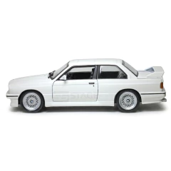 Miniatura De Ferro BMW M3 E30 1988 18cm 1:24 BBurago - loja online