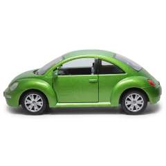 Miniatura De Ferro Volkswagen New Beetle 1/24 KINSMART - loja online