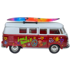 Miniatura De Ferro Volkswagen Kombi 1962 12cm 1/32 - Stage Colecionáveis | Miniaturas de Carros, Motos, Aviões e Caminhões