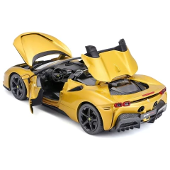 Miniatura De Ferro Ferrari SF90 Spider 1/18 Bburago na internet