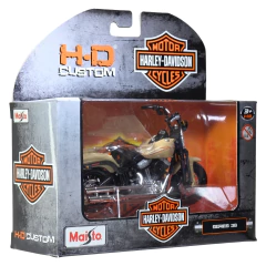 Miniatura Harley-Davidson FLSTSB Cross Bones 2008 1/18 Maist - loja online