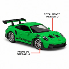 Miniatura De Ferro Porsche 911 GT3 RS (992) 1/24 18cm Welly