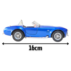 Miniatura De Ferro Shelby Cobra 427 S/C 1965 16cm 1/24 Welly - Stage Store