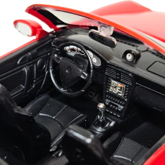 Miniatura De Ferro Porsche 911 Turbo Cabrio 1/24 Motor Max - Stage Colecionáveis | Miniaturas de Carros, Motos, Aviões e Caminhões