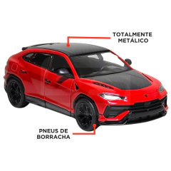 Miniatura De Ferro Lamborghini Urus Performante 1/40 12cm - comprar online