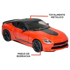 Miniatura De Ferro Nissan Fairlady Z 2023 400Z 1/36 12cm - Stage Colecionáveis | Miniaturas de Carros, Motos, Aviões e Caminhões