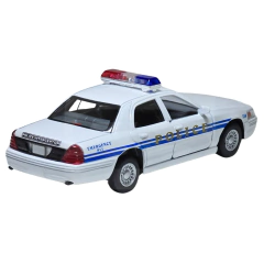 Miniatura De Ferro Ford Crown Victoria Policia 12cm 1/42 na internet