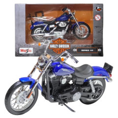 Miniatura Harley Davidson Dyna Street Bob 2006 1/18 Maisto