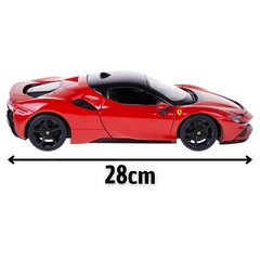 Miniatura De Ferro Ferrari SF90 Stradale 1/18 Bburago - loja online