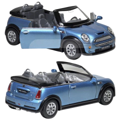 Miniatura De Ferro Mini Cooper S Cabrio 12cm 1/28 - loja online