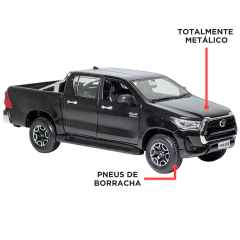 Imagem do Miniatura De Ferro Toyota Hilux 1/27 18cm Maisto