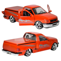 Miniatura De Ferro Picape Ford F-150 1998 1/24 18cm Welly - Stage Colecionáveis | Miniaturas de Carros, Motos, Aviões e Caminhões