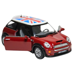 Miniatura De Ferro Mini Cooper S 1/28 12cm Kinsmart na internet