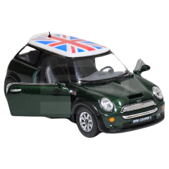 Miniatura De Ferro Mini Cooper S 1/28 12cm Kinsmart