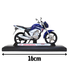 Miniatura De Ferro Honda CG Titan 150 2014 16cm 1/18 - comprar online