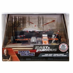Diorama Corrida Final Trem Velozes E Furiosos Escala Nano - loja online
