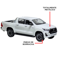 Miniatura De Ferro Toyota Hilux 1/27 18cm Maisto - loja online