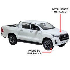 Miniatura De Ferro Toyota Hilux 1/27 18cm Maisto - loja online
