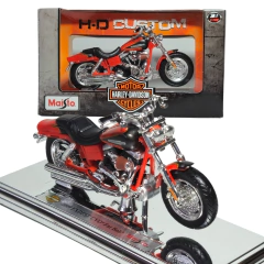 Miniatura Harley Davidson FXDFSE CVO Fat Bob 2009 1/18 Maist