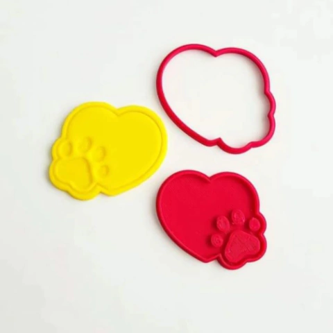 Coração com Patinha