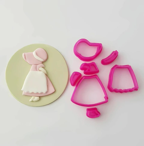 Boneca Menina Camponesa