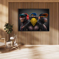 QUADRO GORILAS GANGESTERS na internet