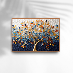 QUADRO ÁRVORE DA COLORS AZUL - comprar online