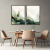 DUPLA DE QUADRO FOLHAGENS VERDE - comprar online